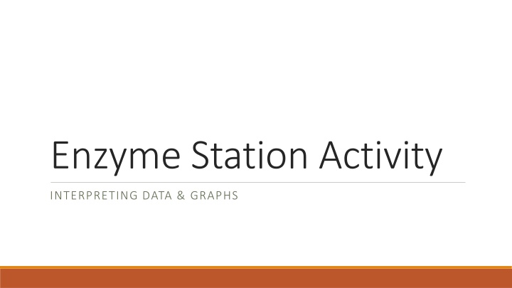 Enzyme Activity and Optimal Conditions