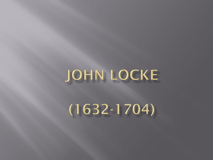John Locke's Philosophy on Knowledge and Innate Ideas