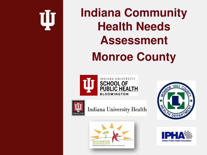 Community Health Needs Assessment in Monroe County