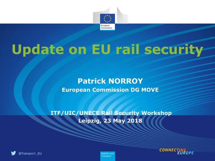 Enhancing Rail Security in the European Union
