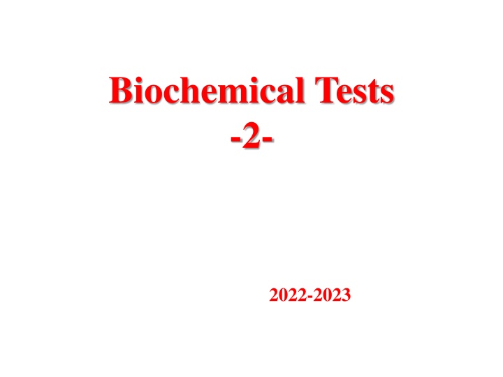 Triple Sugar Iron Test in Biochemical Analysis