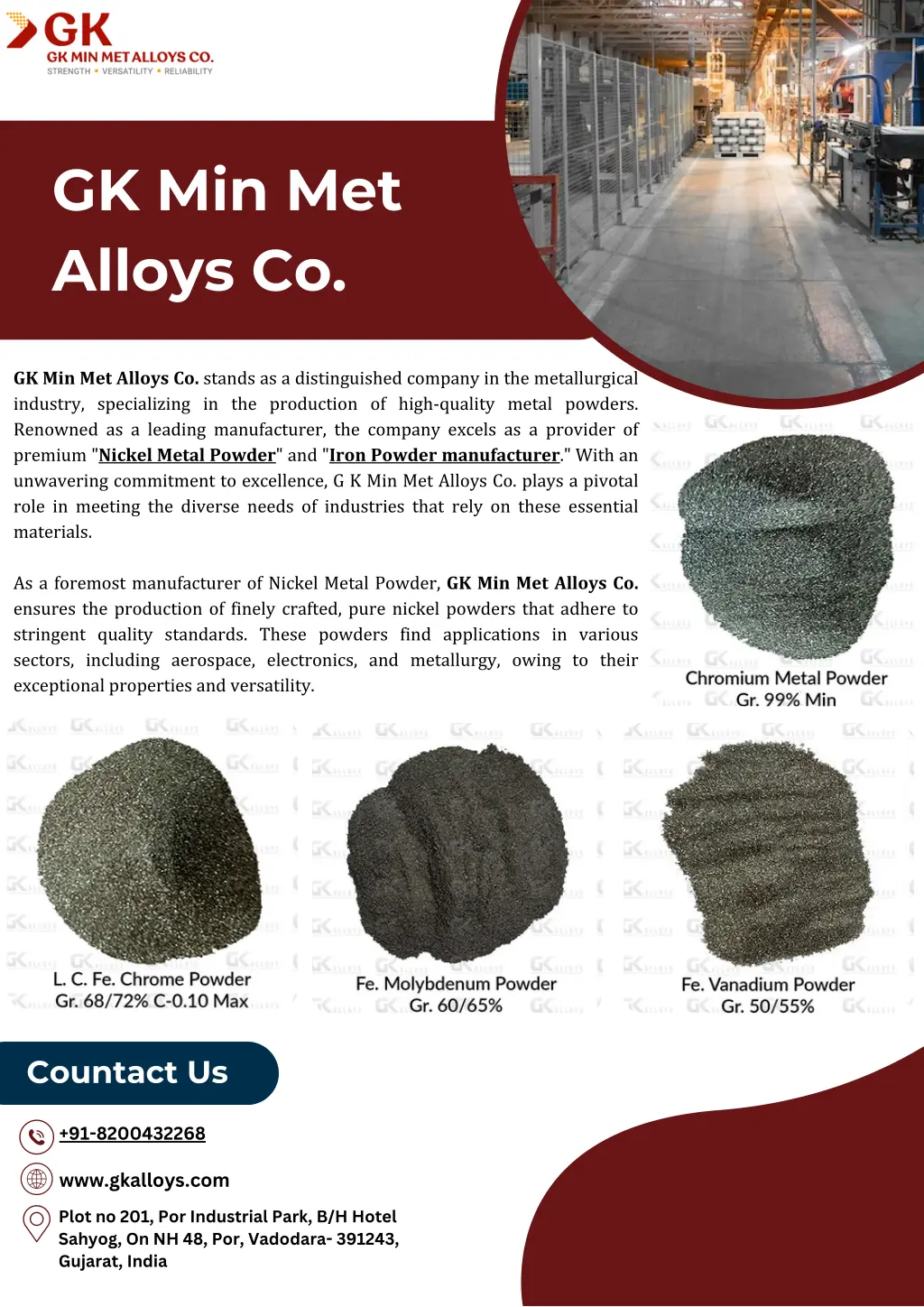 gk min met alloys co n.