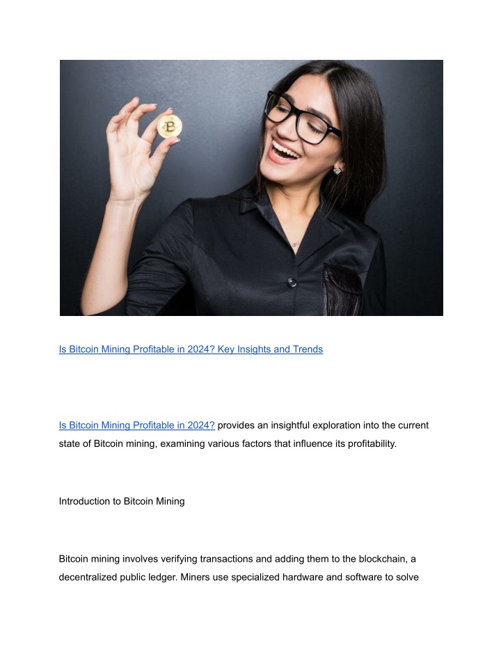 is bitcoin mining profitable in 2024 key insights n.w