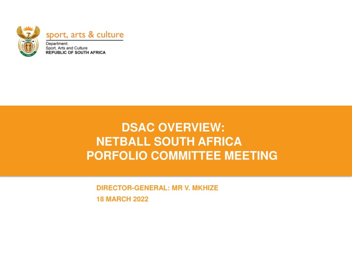 Support and Development Initiatives for Netball in South Africa