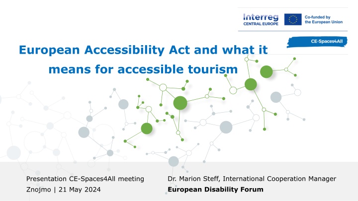 The European Accessibility Act for Enhanced Accessible Tourism