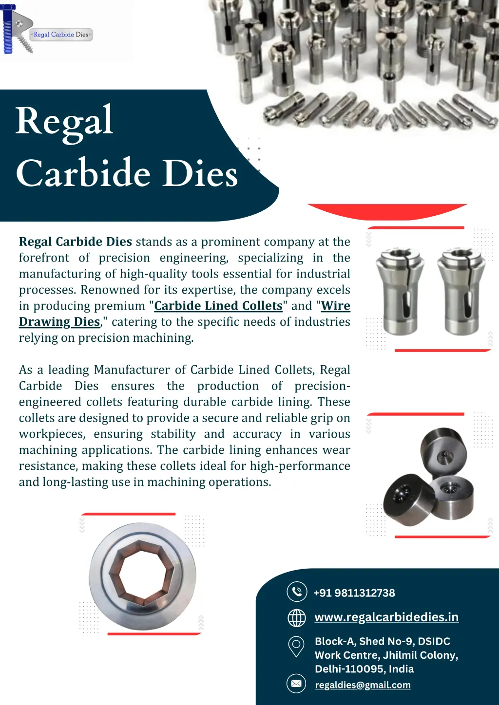 regal carbide dies n.