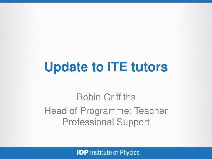 Empowering Physics Teachers: Innovations in Professional Development