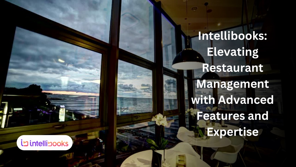 intellibooks elevating restaurant management with l.w