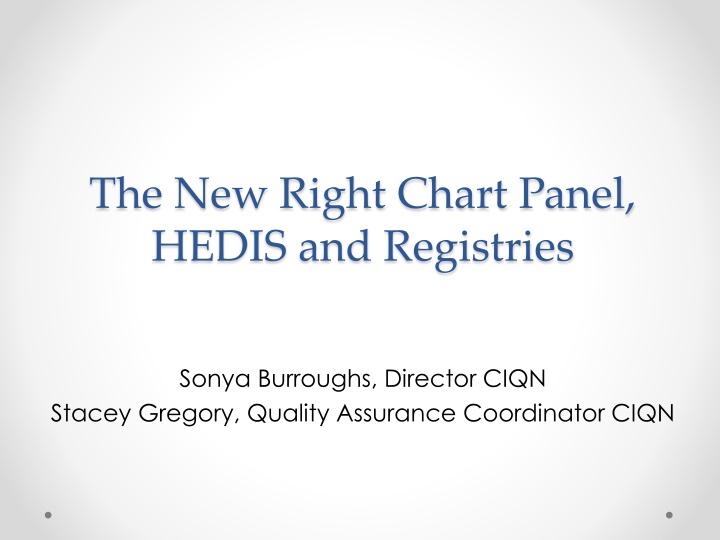 Enhancing Pediatric Population Health with CIQN's Initiatives