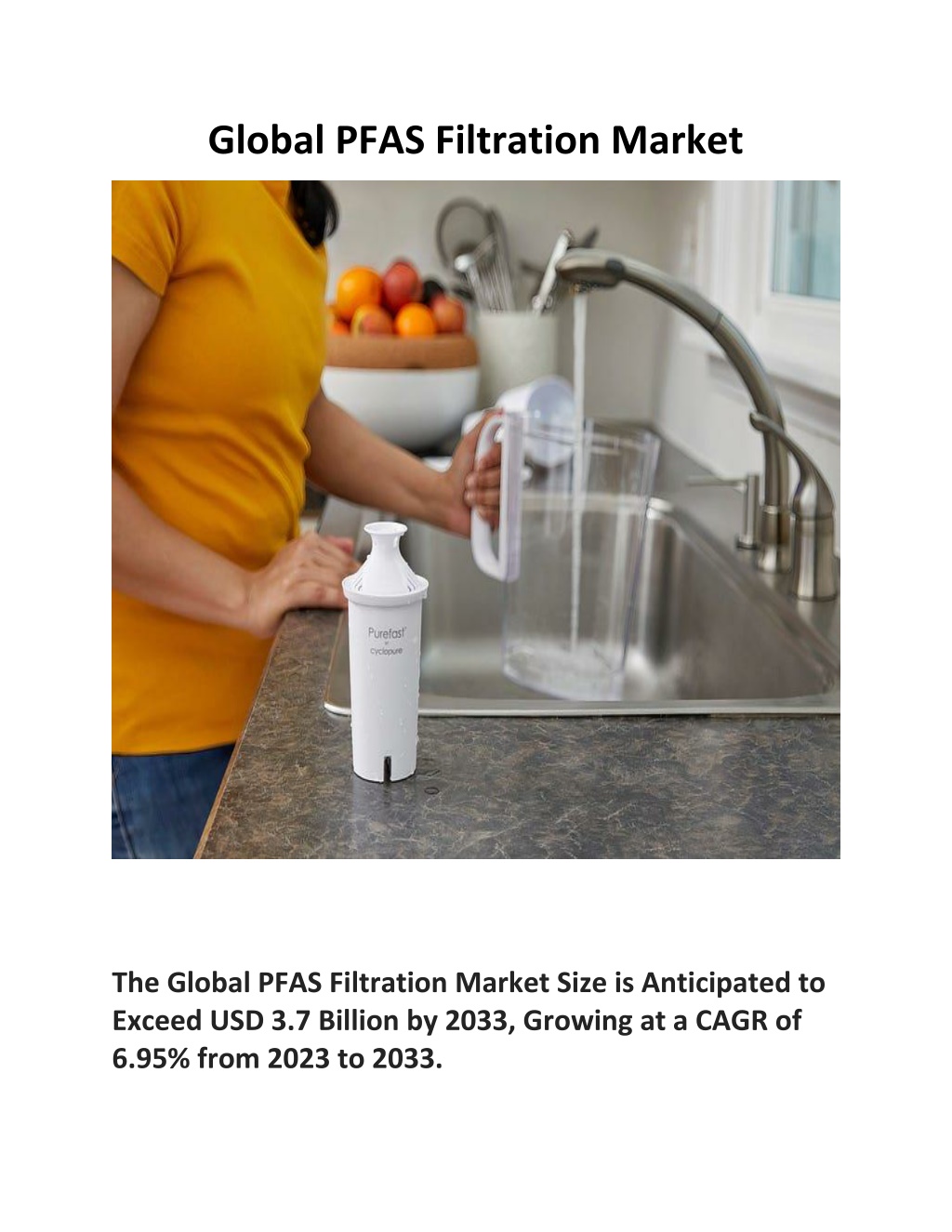 global pfas filtration market l.w