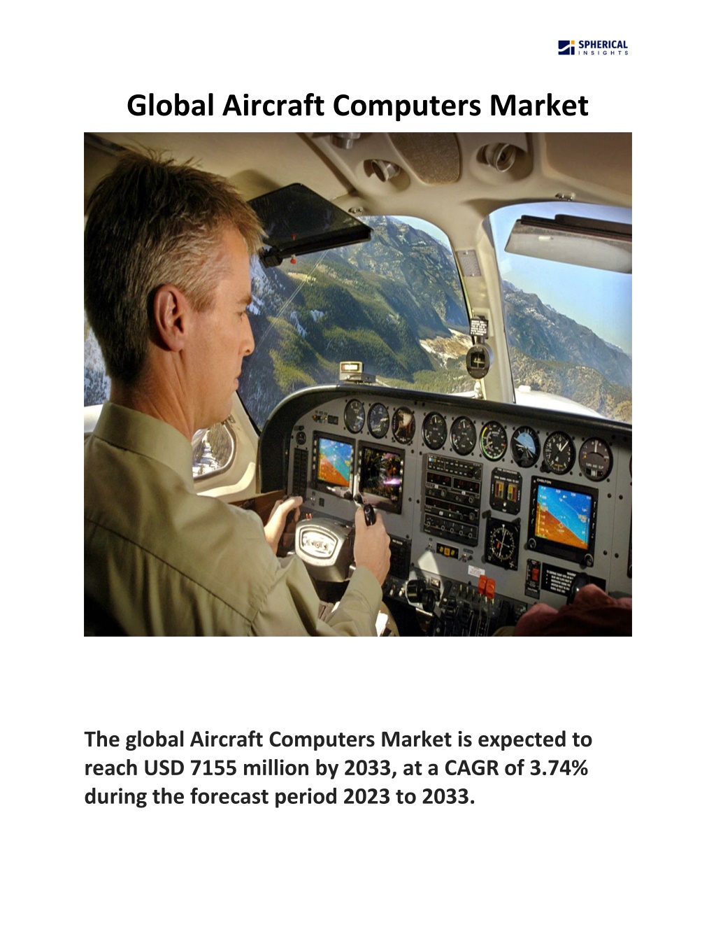 global aircraft computers market l.w