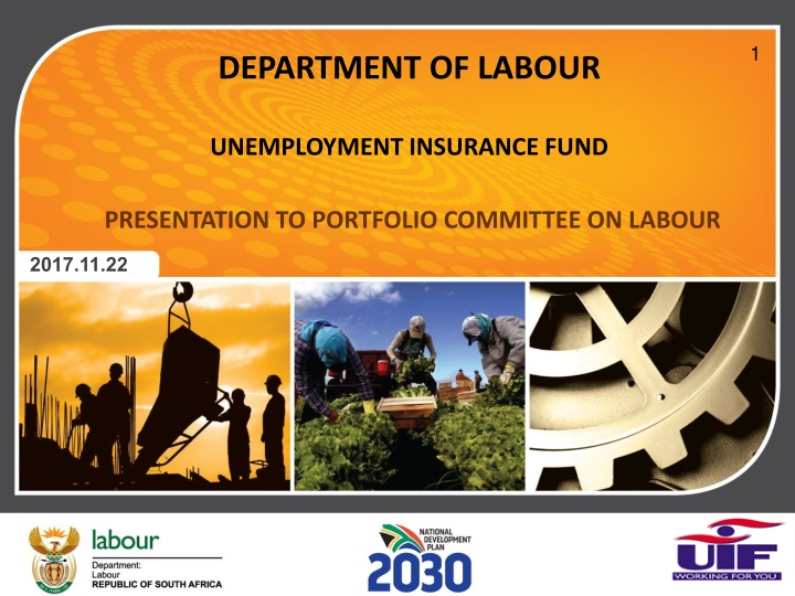 Labour Activation Fund Presentation to Portfolio Committee on Labour