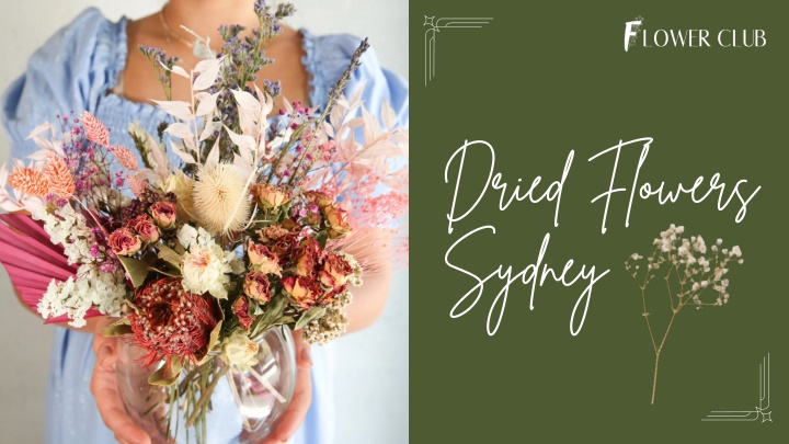 dried flowers sydney n.w