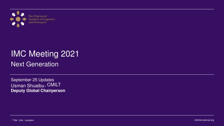 Next Generation Updates and Initiatives for 2022