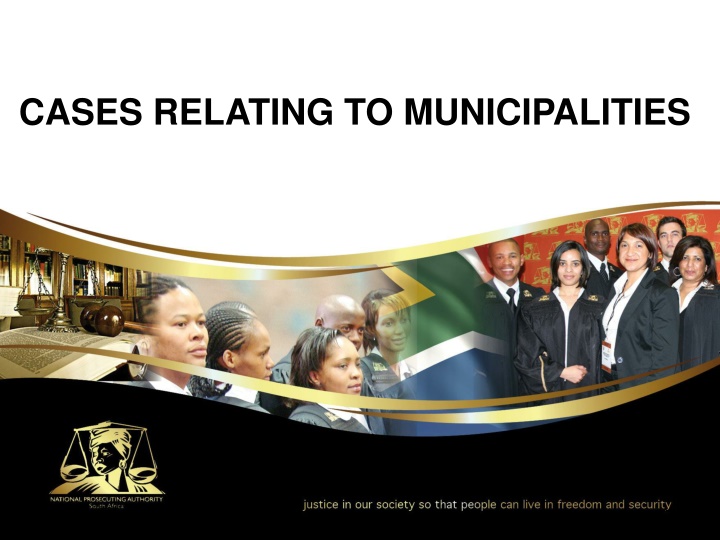 Municipalities Legal Cases Overview