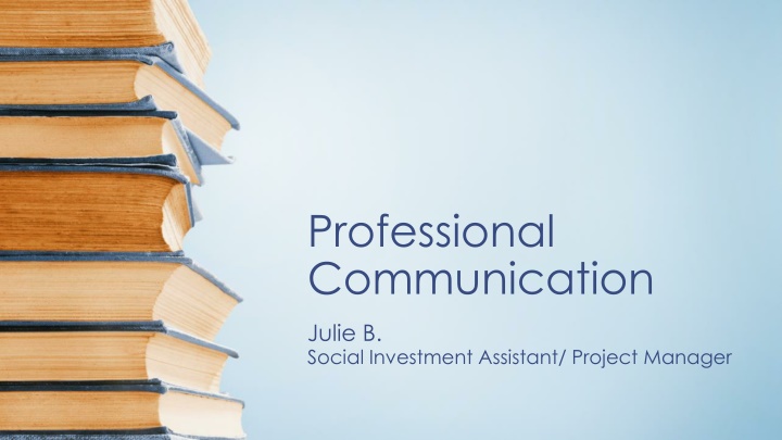 Enhancing Professional Communication Skills in the Workplace