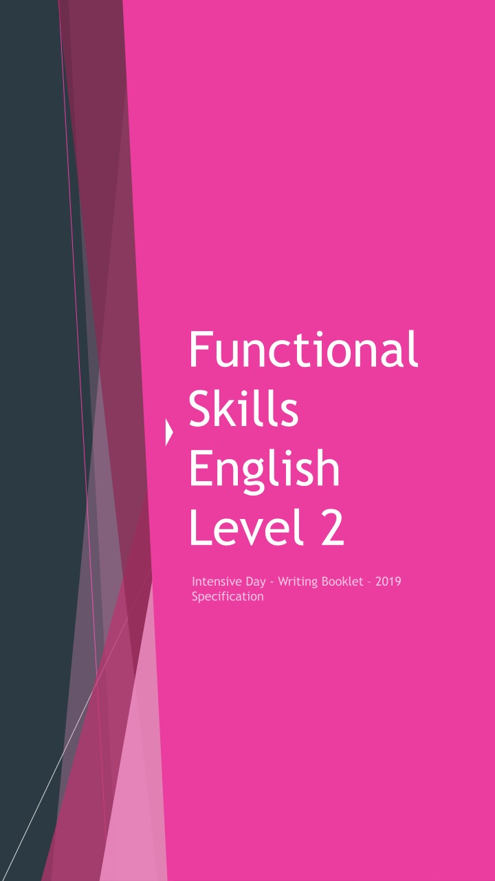 Mastering Functional Skills English Level 2: Writing Section Guide