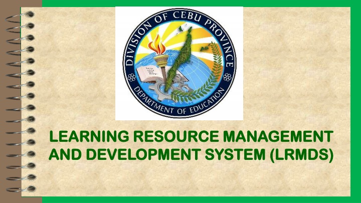 Learning Resource Management and Development System Overview