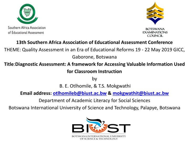 Enhancing Educational Assessment Through Diagnostic Techniques
