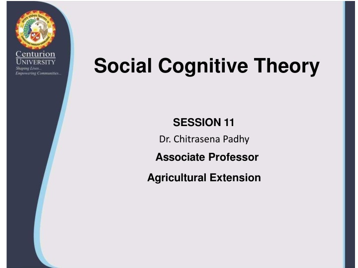 Social Cognitive Theory: Insights from Albert Bandura