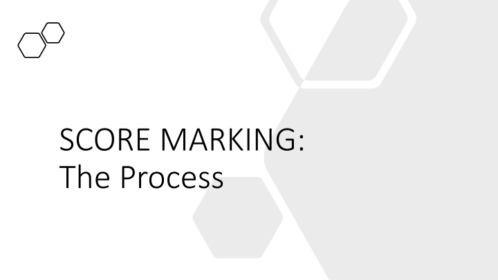 Effective Score Marking Process for Music Study