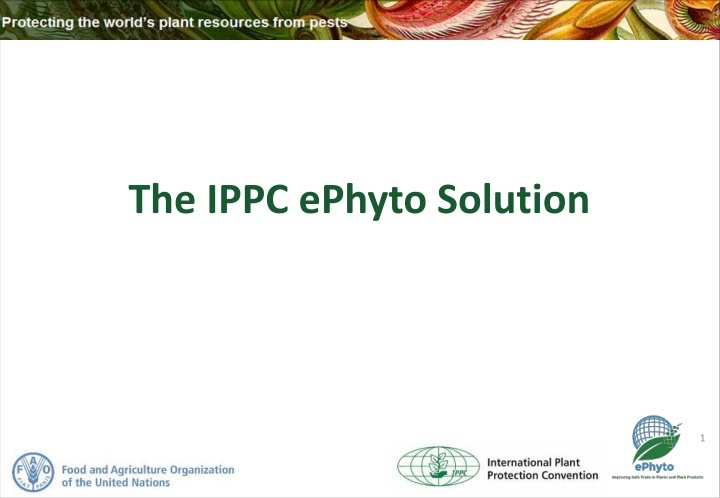Revolutionizing Phytosanitary Certificates Exchange with ePhyto Solution