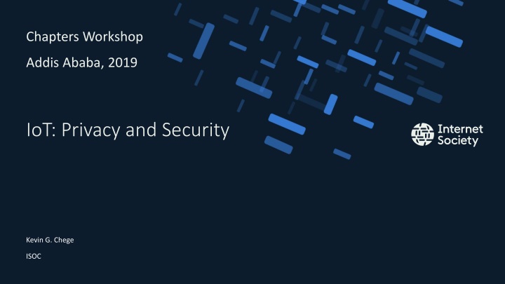 IoT Privacy and Security in Addis Ababa Workshop 2019