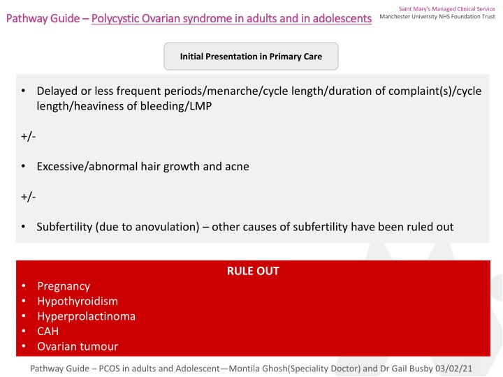Comprehensive Guide to Polycystic Ovarian Syndrome in Adults and Adolescents