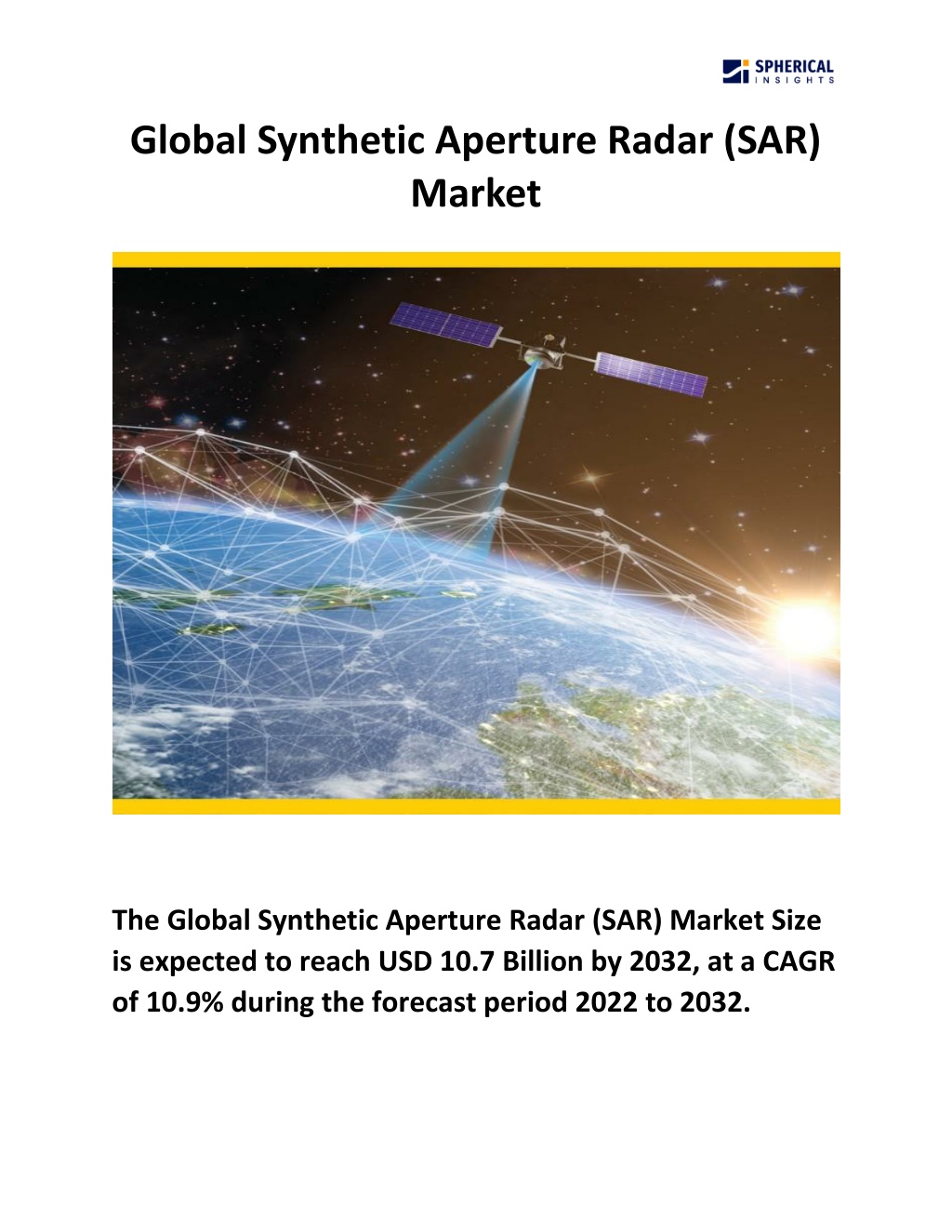 global synthetic aperture radar sar market l.w