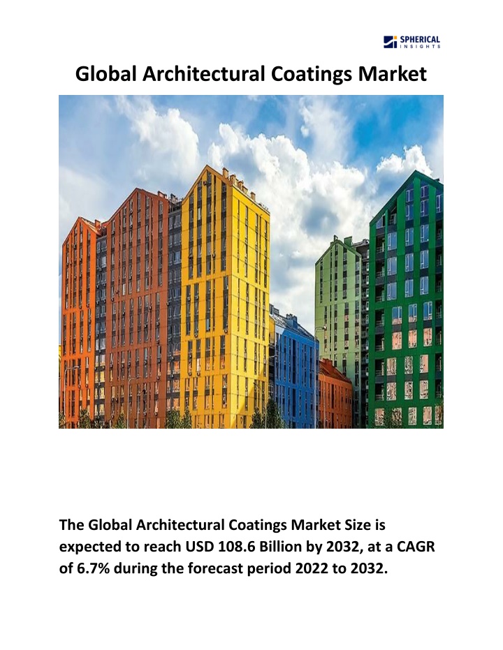 global architectural coatings market n.w