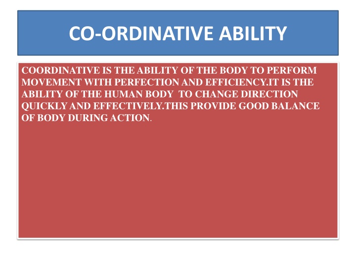 Enhancing Coordinative Abilities in Sports: Types and Benefits