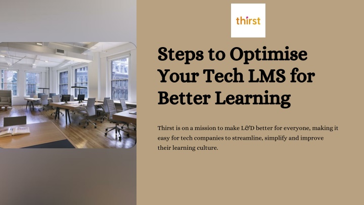 Boost Your Knowledge with Thirst's LMS for Tech