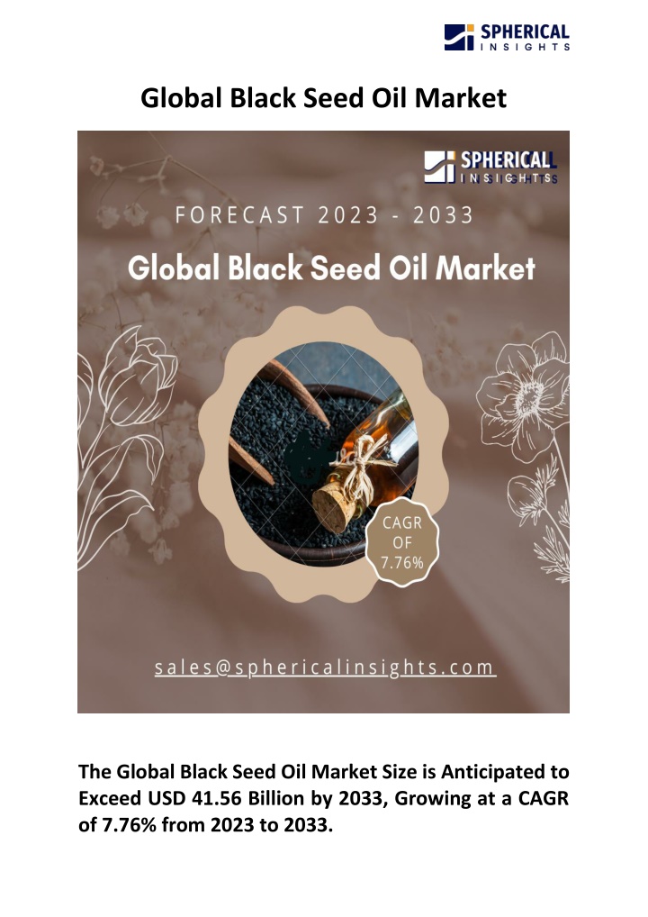 global black seed oil market n.w