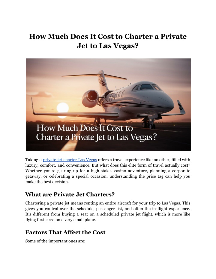 how much does it cost to charter a private n.w