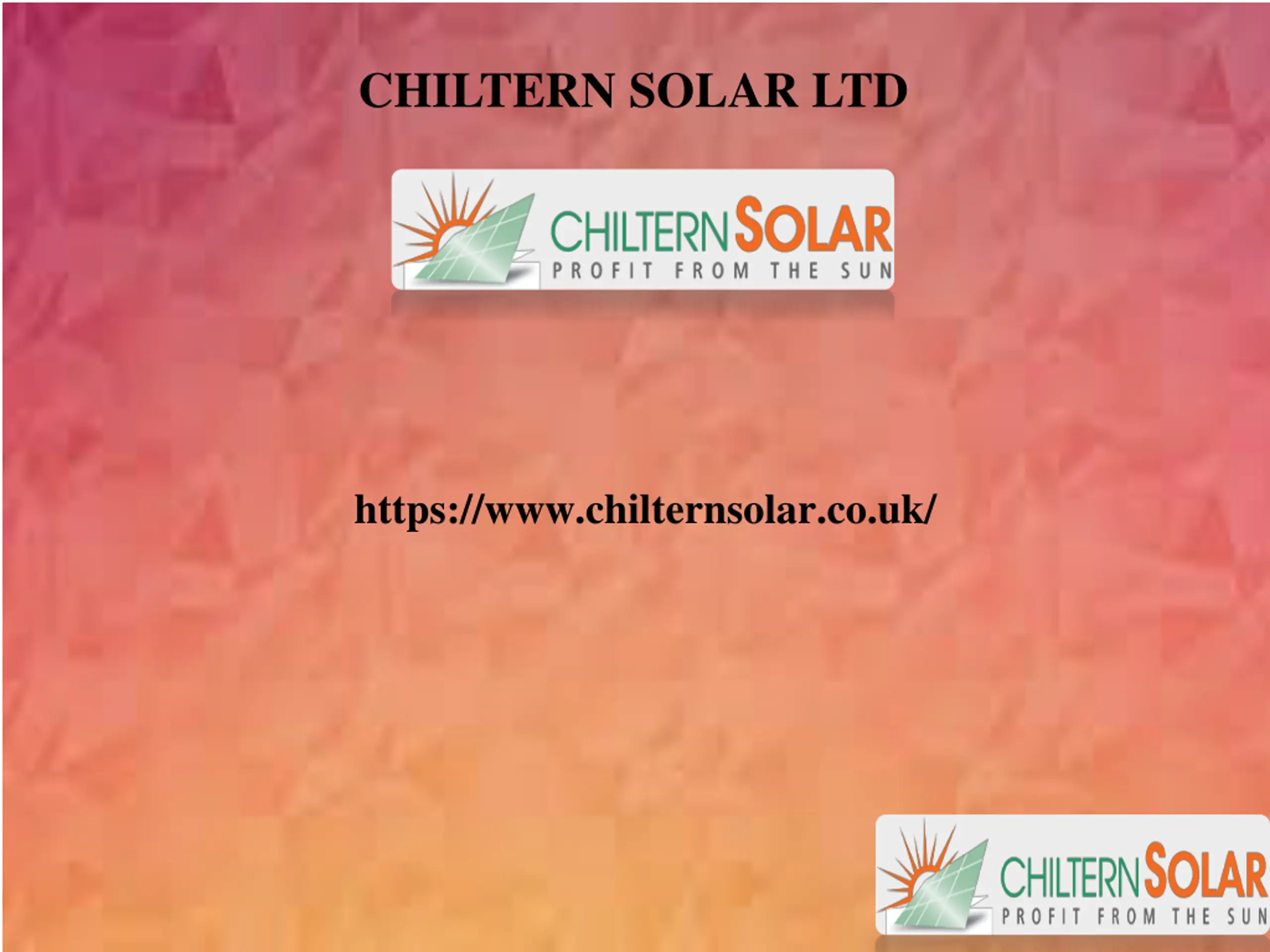 Solar Panels Installing Service Luton, chilternsolar.co.uk