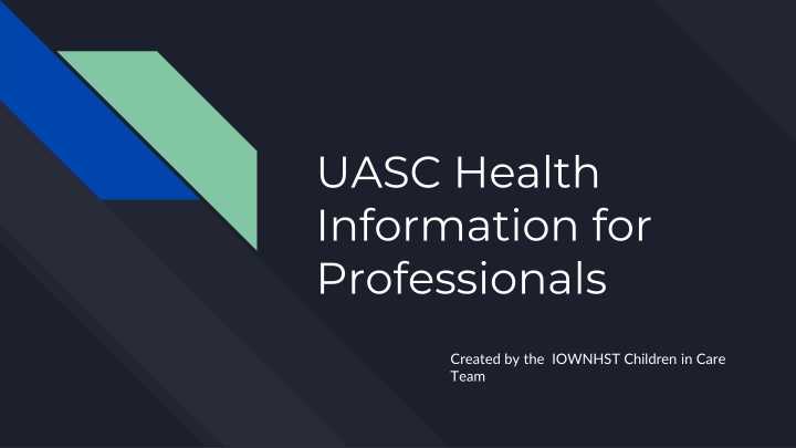 Unaccompanied Asylum-Seeking Children (UASC): Country Profiles & Background Information