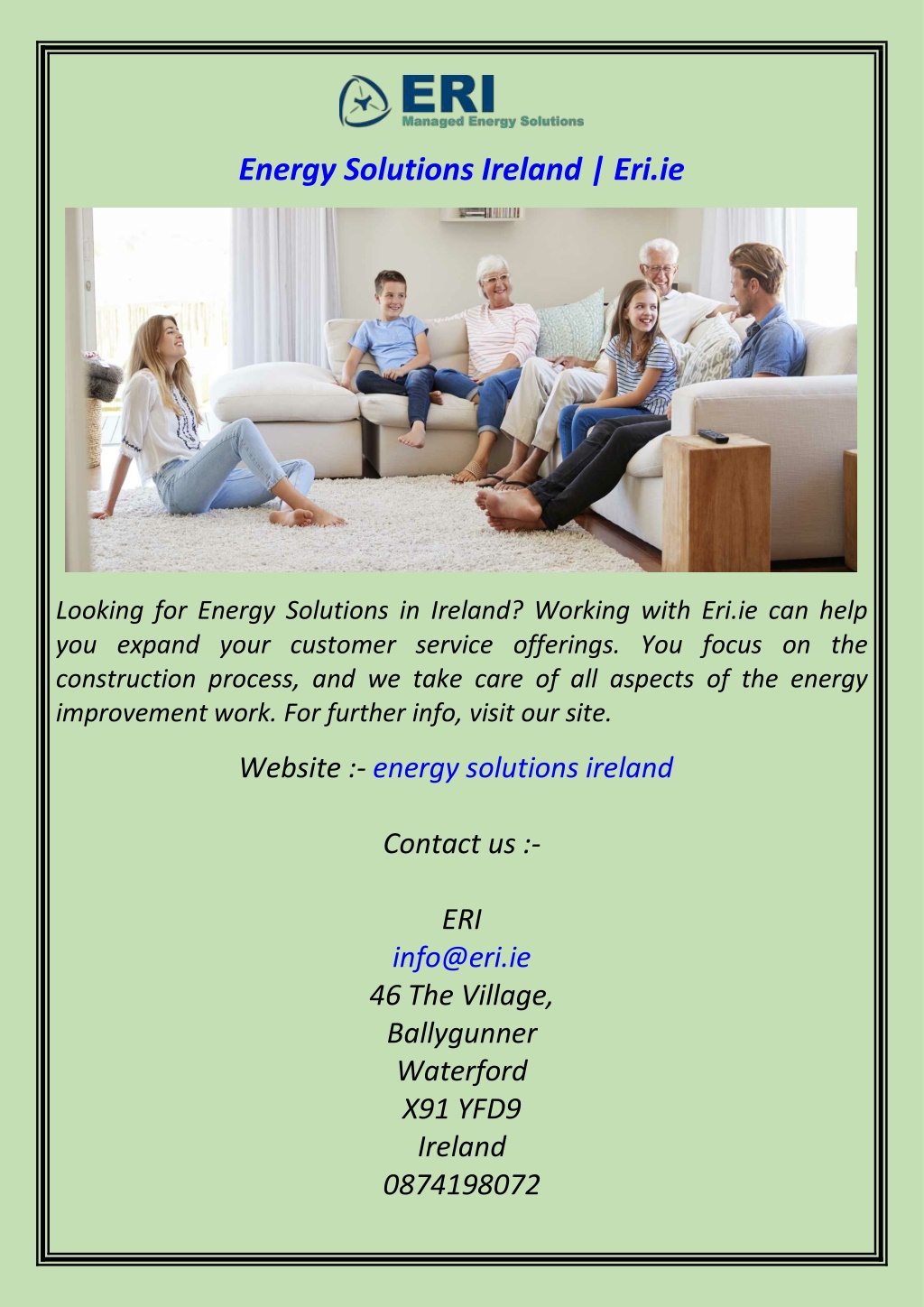 energy solutions ireland eri ie l.w