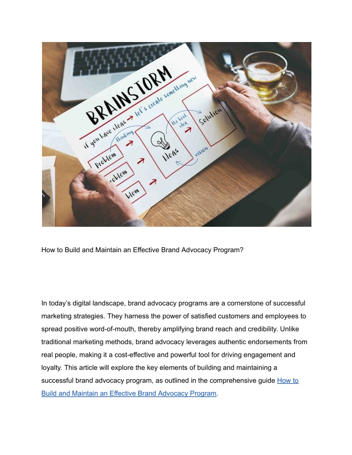 how to build and maintain an effective brand n.w