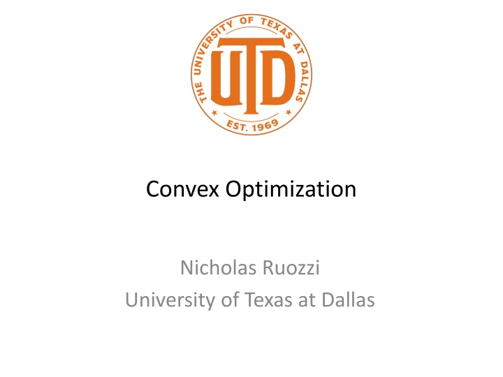 Optimization Techniques in Convex and General Problems