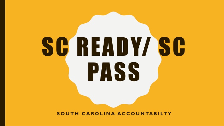 South Carolina State Assessments Overview