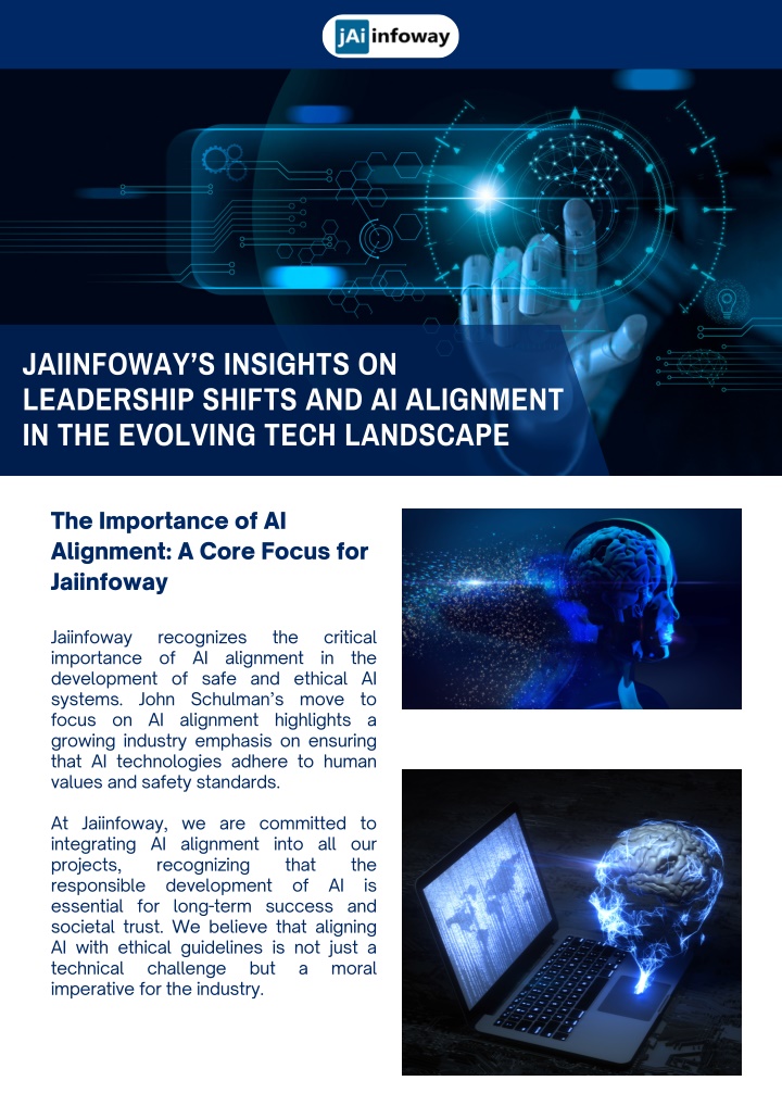 jaiinfoway s insights on leadership shifts n.w