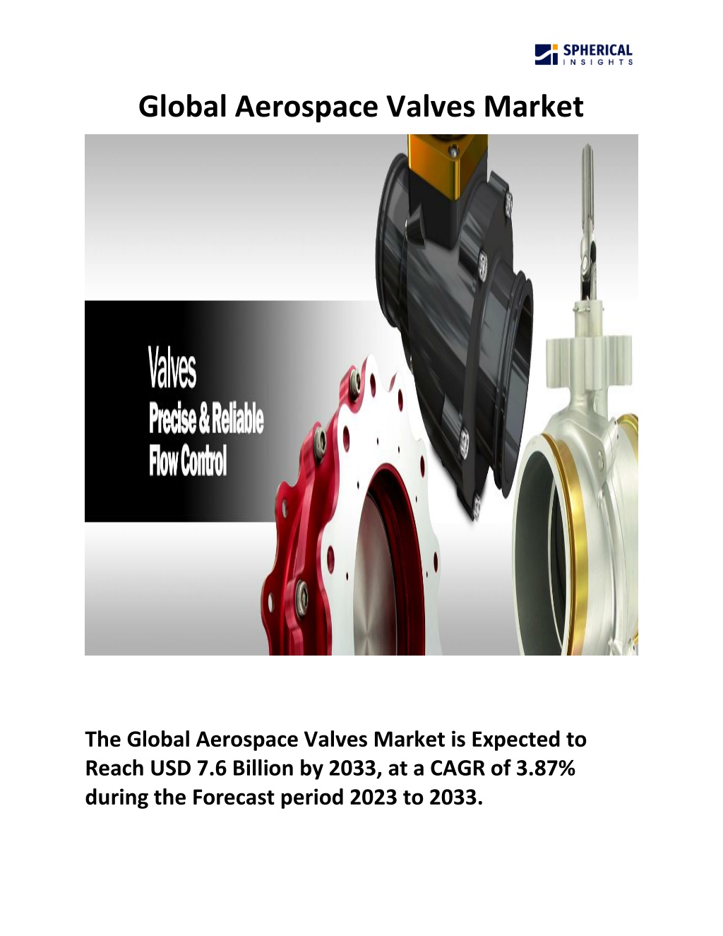 global aerospace valves market l.w