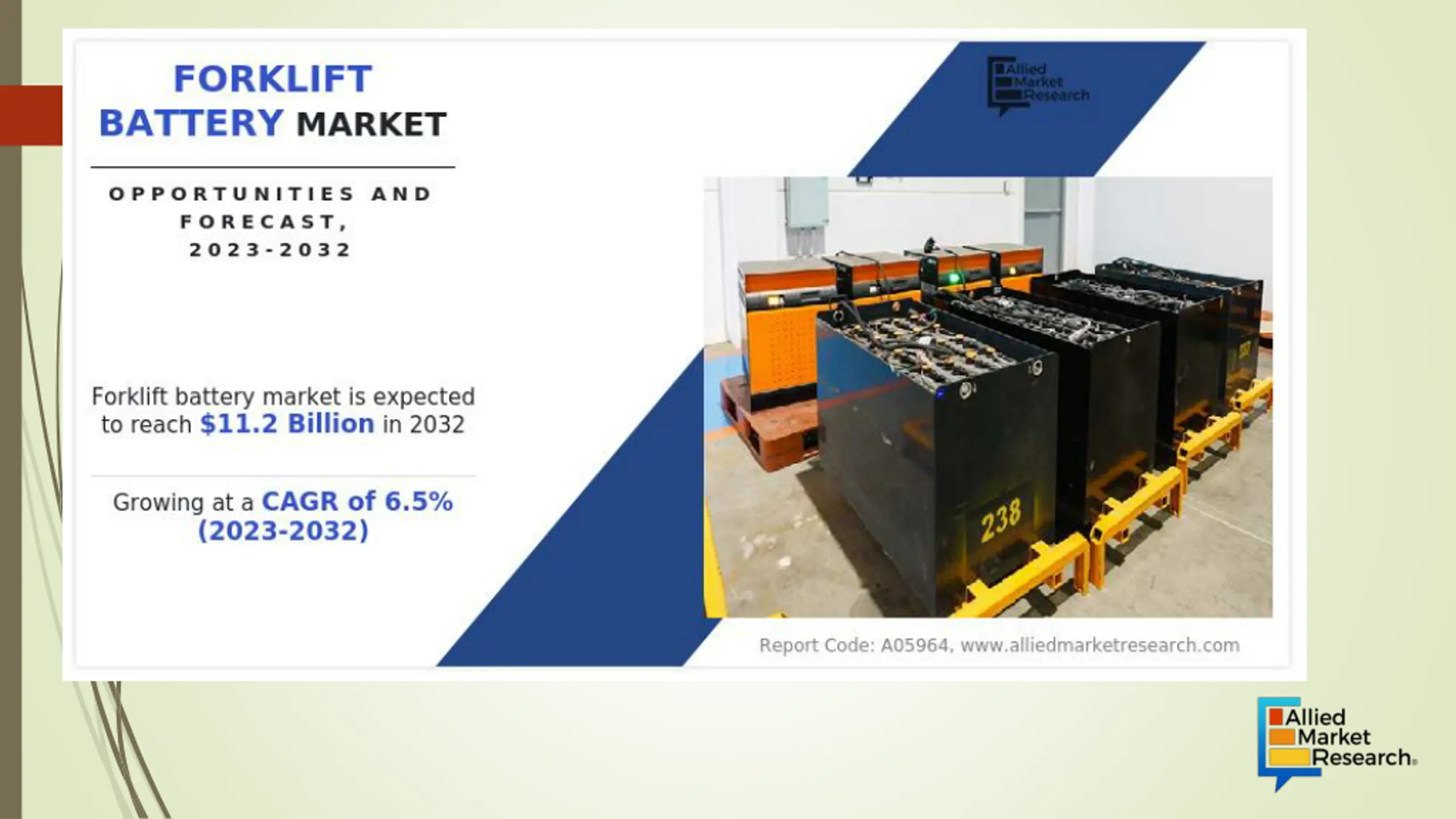 Forklift Battery Market