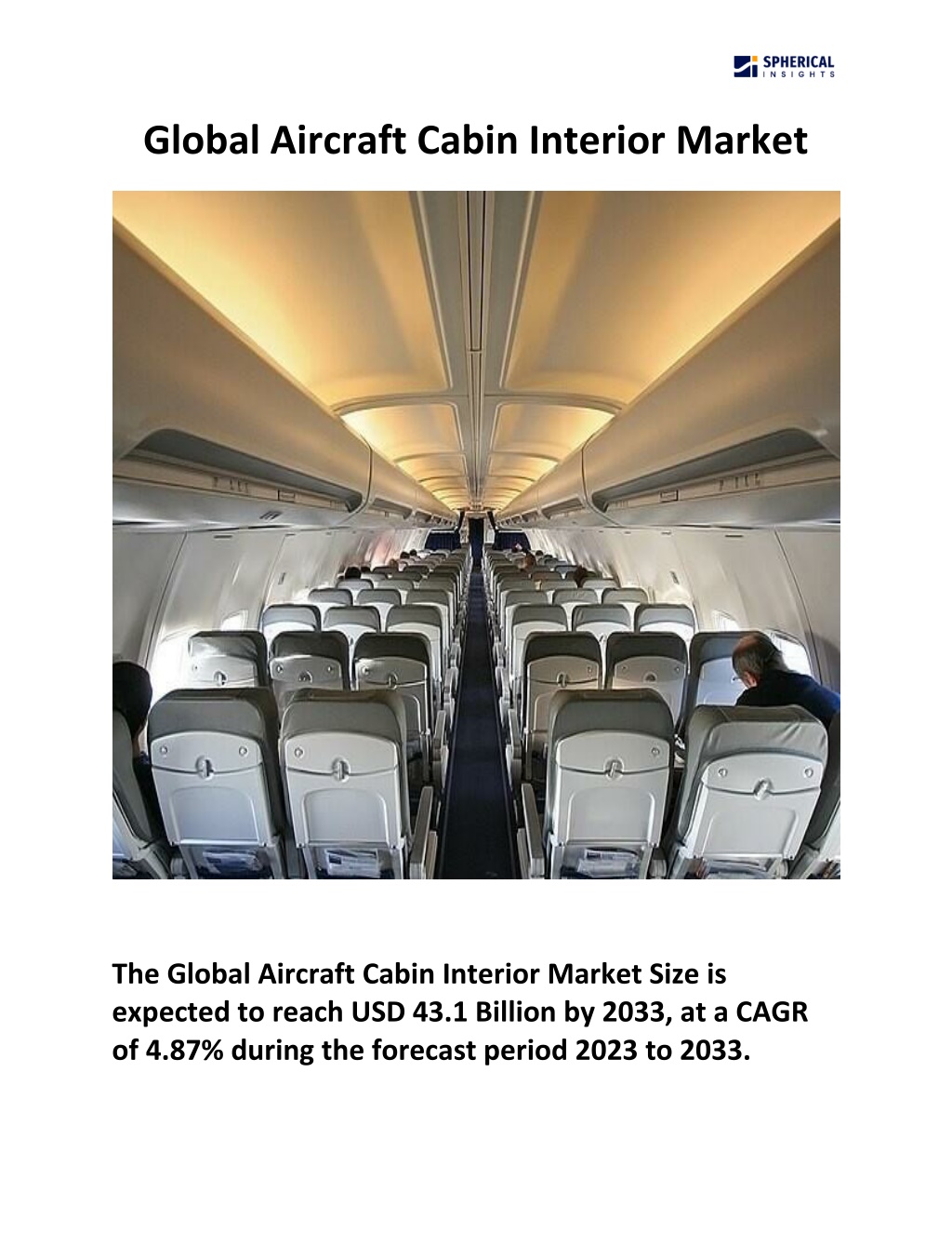 global aircraft cabin interior market l.w