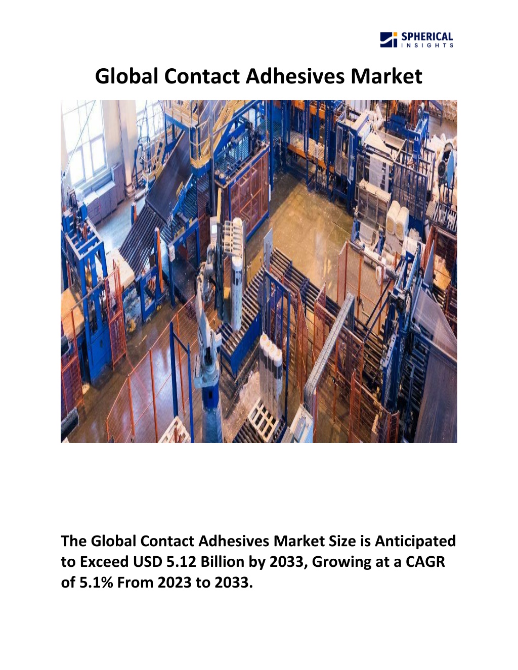 global contact adhesives market l.w