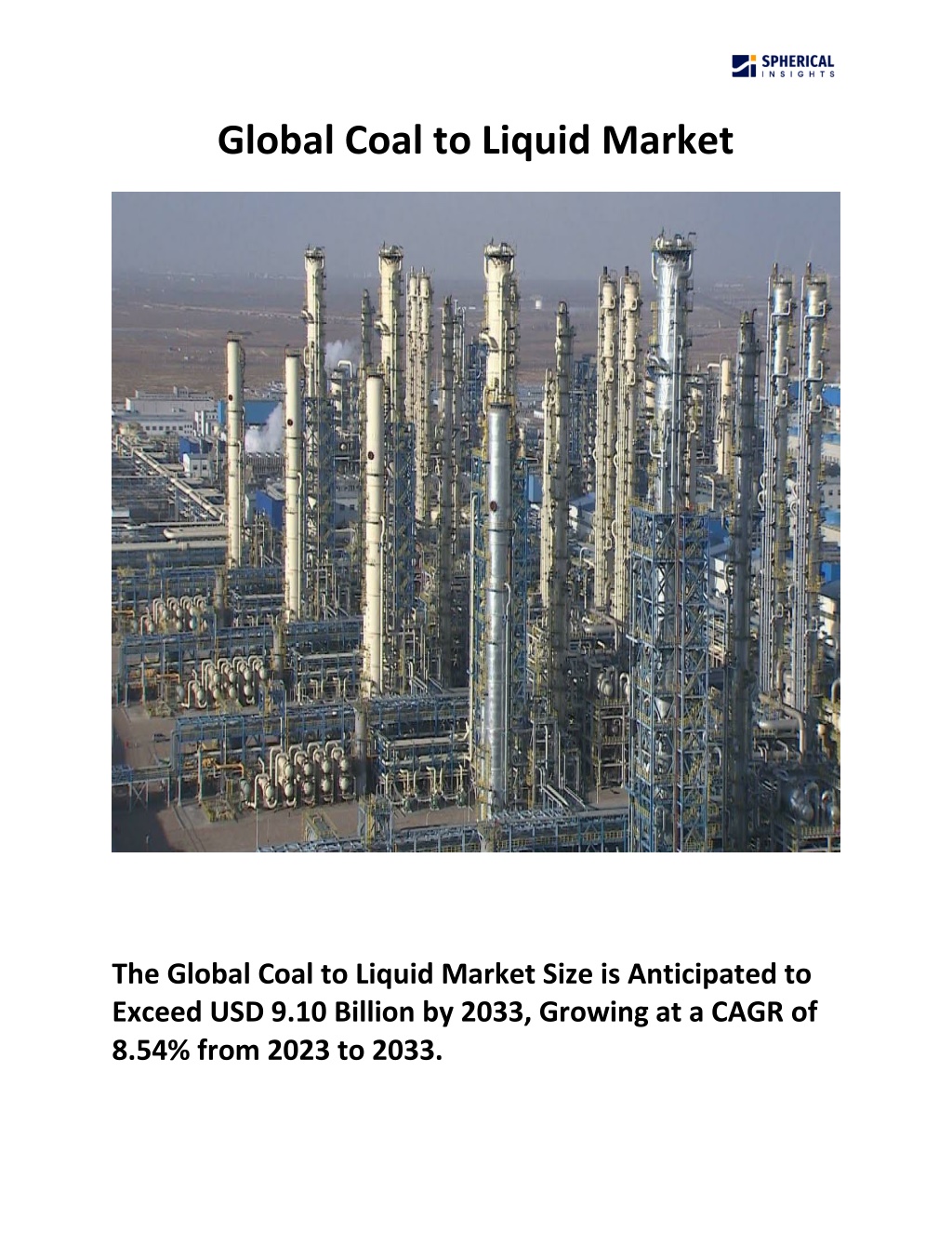 global coal to liquid market l.w