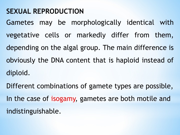 Algal Sexual Reproduction and Life Cycles