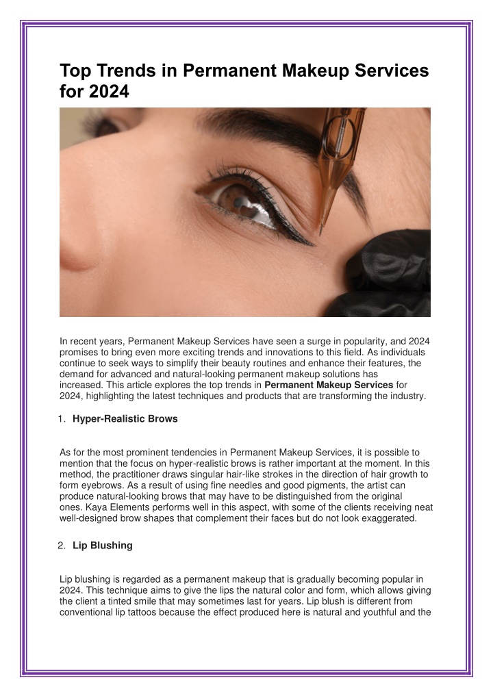 top trends in permanent makeup services for 2024 n.w