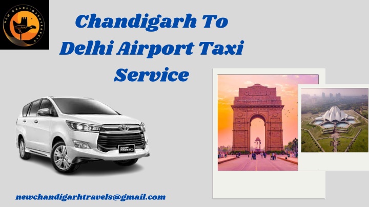 chandigarh to delhi airport taxi service n.w