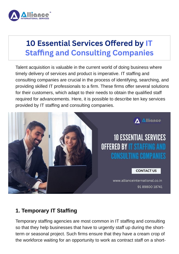 10 essential services o ered n.w